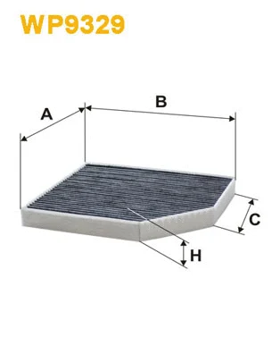 Filter, cabin air (WP9329)