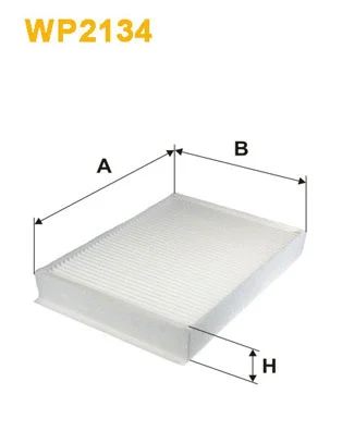 Filter, cabin air (WP2134)