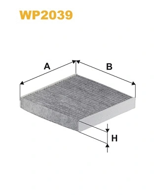 Filter, cabin air (WP2039)
