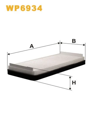 Filter, cabin air (WP6934)