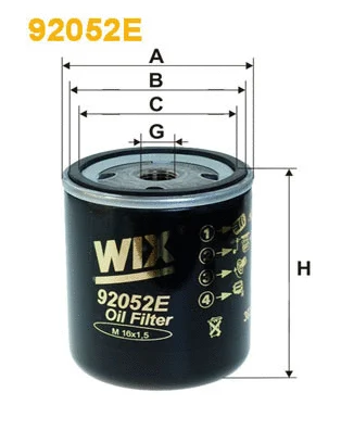 Hydraulic Filter, automatic transmission (92052E)