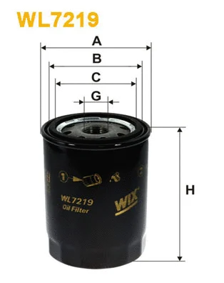 Oil Filter (WL7219)