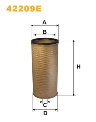 Secondary Air Filter (42209E)