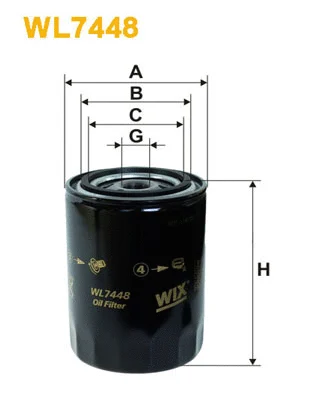 Oil Filter (WL7448)