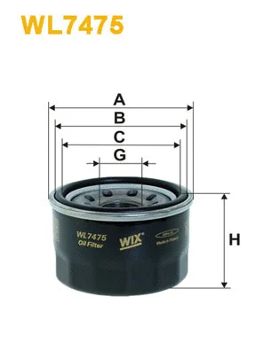 Oil Filter (WL7475)