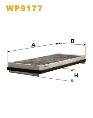 Filter, cabin air (WP9177)