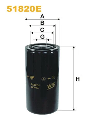 Oil Filter (51820E)