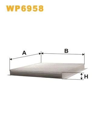 Filter, cabin air (WP6958)