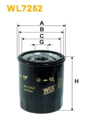 Oil Filter (WL7252)