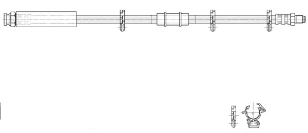 Brake Hose (516995)