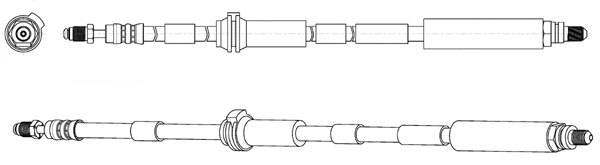 Brake Hose (512803)