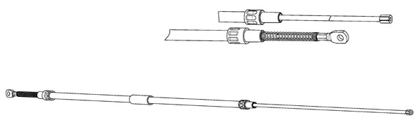 Cable Pull, parking brake (BW02129)