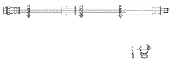 Brake Hose (516975)