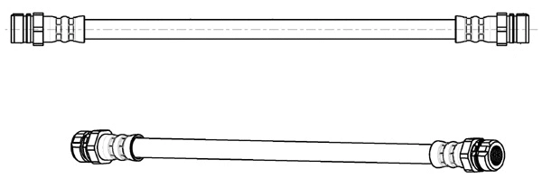 Brake Hose (512704)