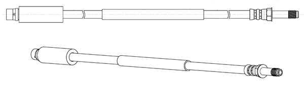 Brake Hose (512821)