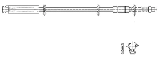 Brake Hose (517071)