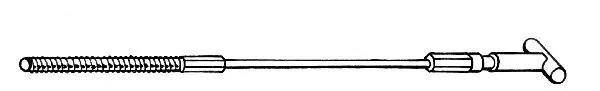 Cable Pull, parking brake (OP02175)