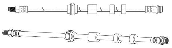 Brake Hose (512749)