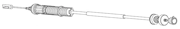 Cable Pull, clutch control (PU01159)