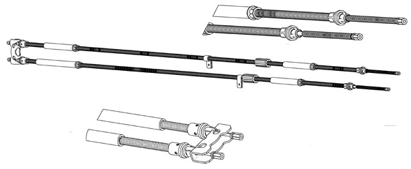 Cable Pull, parking brake (FO02213)