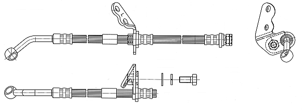Brake Hose (512576)