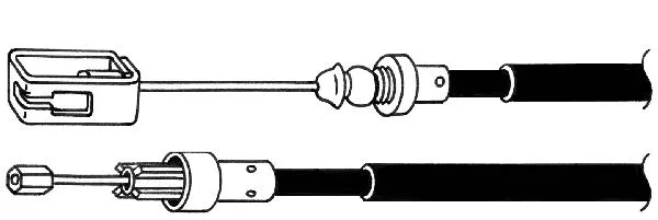 Cable Pull, parking brake (FA02198)
