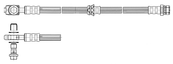 Brake Hose (512441)
