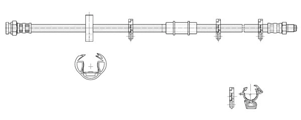 Brake Hose (517060)