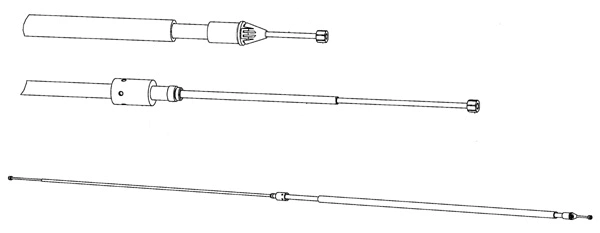 Cable Pull, parking brake (CT02199)