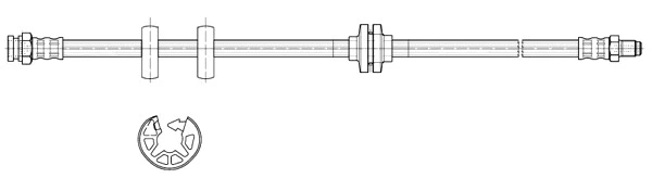 Brake Hose (511591)