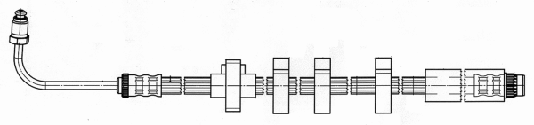 Brake Hose (512127)