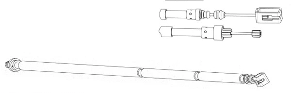 Cable Pull, parking brake (CT02172)