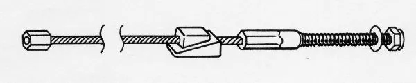 Cable Pull, parking brake (FO02196)