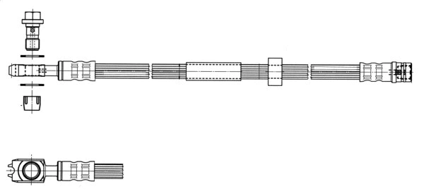 Brake Hose (512563)
