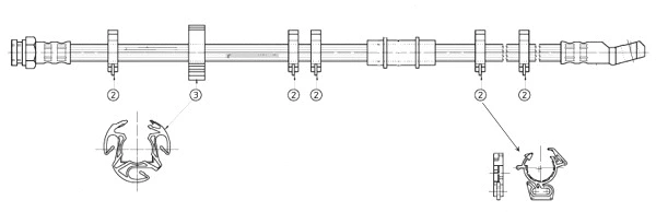 Brake Hose (511408)