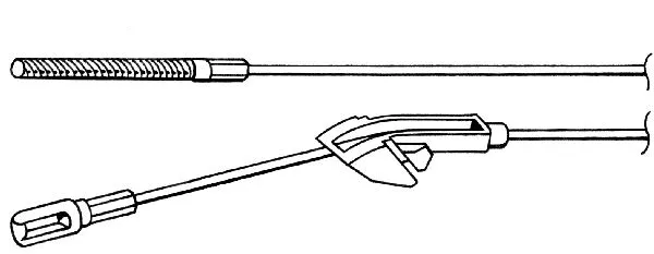 Cable Pull, parking brake (OP02166)