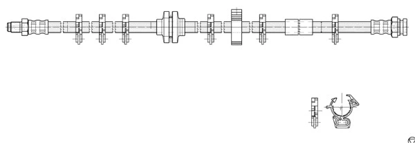 Brake Hose (516991)