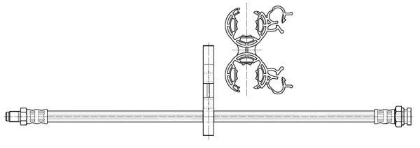 Brake Hose (512353)