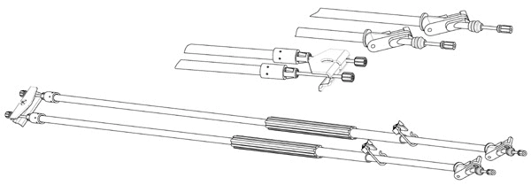 Cable Pull, parking brake (FO02212)