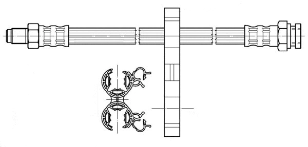 Brake Hose (511529)