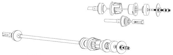 Cable Pull, clutch control (CT01148)