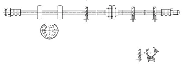 Brake Hose (517136)
