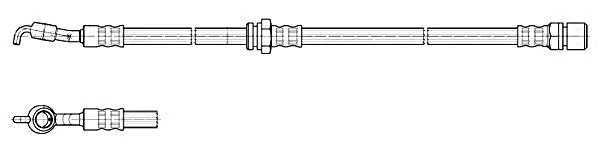 Brake Hose (512611)