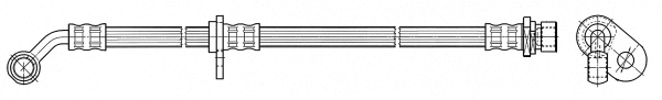 Brake Hose (512322)
