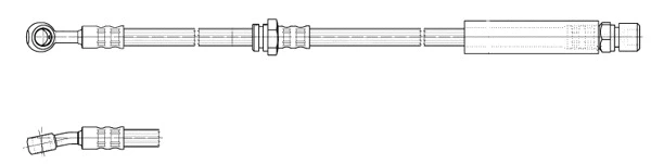 Brake Hose (512608)
