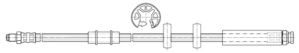 Brake Hose (512548)
