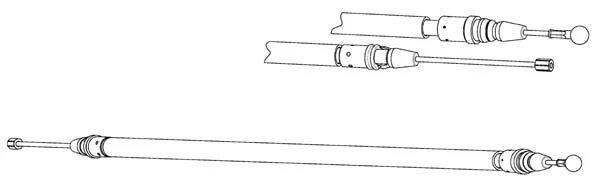 Cable Pull, parking brake (PU02234)