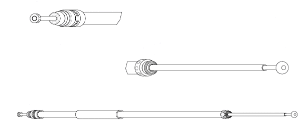 Cable Pull, parking brake (BW02143)