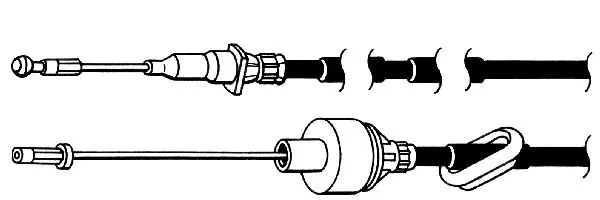 Cable Pull, clutch control (FO01151)