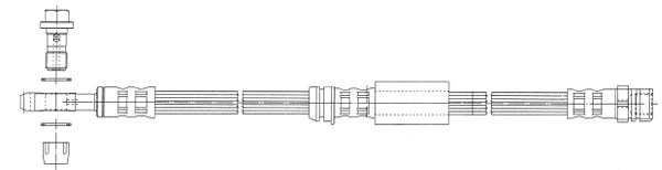 Brake Hose (512557)